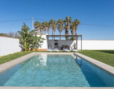 Casa de vacaciones con piscina privada y aire acondicionado